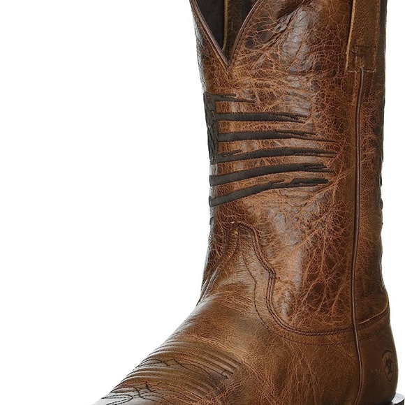 Ariat  Circuit Patriot Western Men`s Boot Size 11- Weathered brown (10029699) - Picture 12 of 15